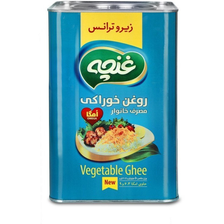 روغن زیرو ترانس غنچه ـ ۵ کیلوگرم ـ اقساط