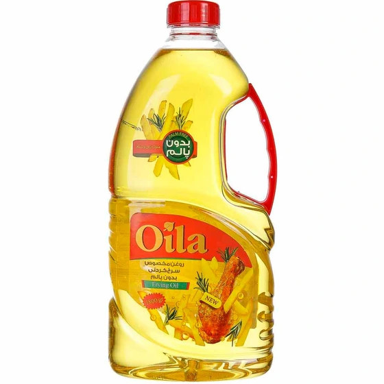 روغن سرخ کردنی بدون پالم اویلا - 1.8 کیلو گرم 2 لیتر - اقساط