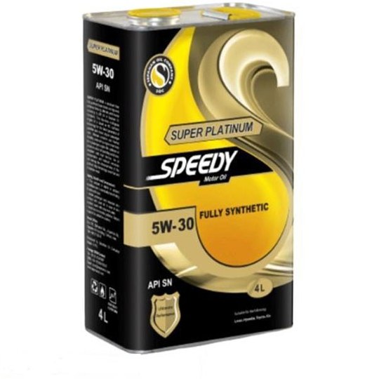 روغن موتور اسپیدی سوپر پلاتینیوم 5W30 مدل API SN حجم 4 لیتر