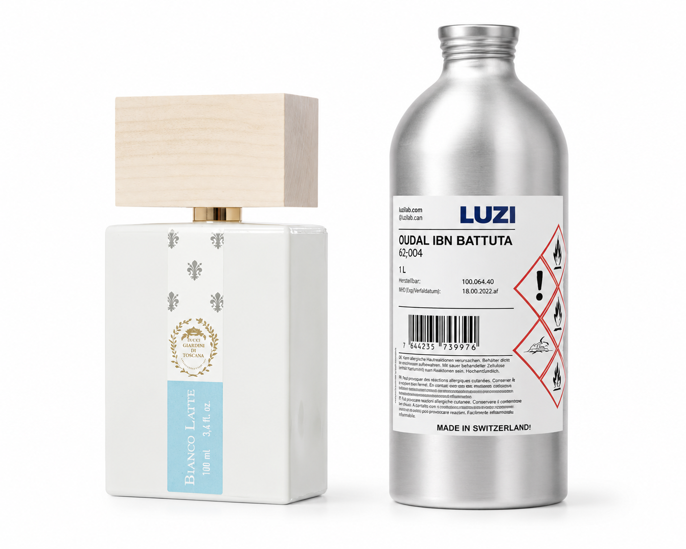 اسانس عطر بیانکو لاته جیاردینی دی توسکانا - قسطی