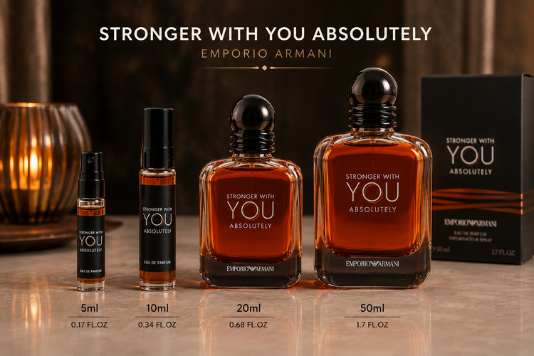 عطر گرمی استرانگر ویت یو ابسولوتلی | اقساط